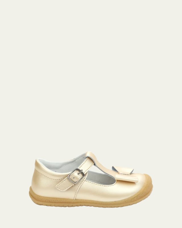 Girl's Emma Bow T-Strap Mary Jane, Baby/Toddler/Kids